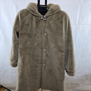 Teddy Bear Faux Fur Coat
